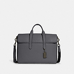 COACH C9875 Sullivan Portfolio Brief GUNMETAL/INDUSTRIAL GREY