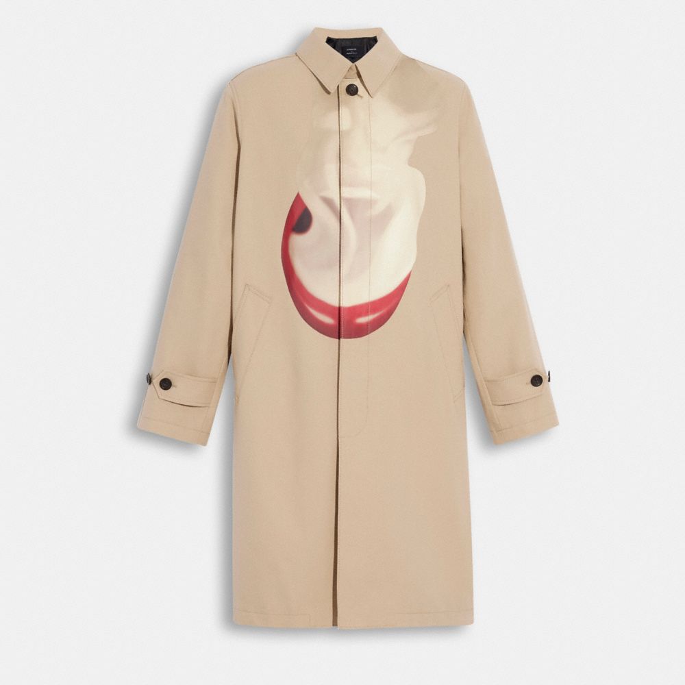 Coach X Tom Wesselmann Trench In Organic Cotton - C9922 - Khaki