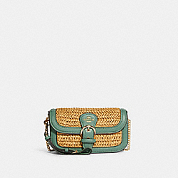 COACH C9925 - Kleo Crossbody GOLD/NATURAL/WASHED GREEN