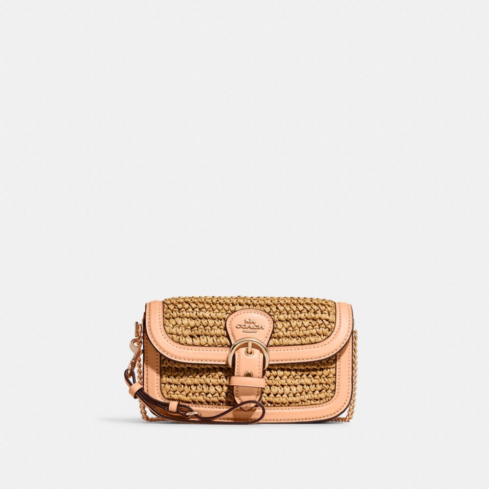 COACH C9925 - Kleo Crossbody GOLD/NATURAL/FADED BLUSH