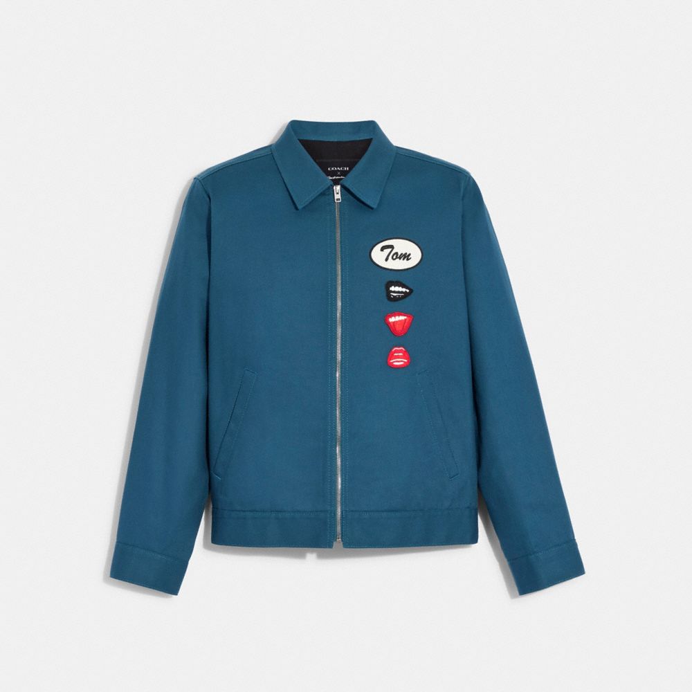 Coach X Tom Wesselmann Workers Jacket - C9927 - Dark Teal