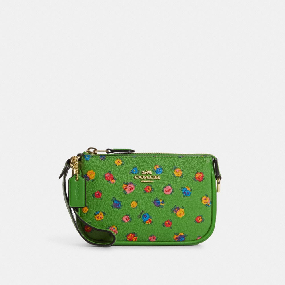 Nolita 15 With Mini Vintage Rose Print - IM/NEON GREEN MULTI - COACH C9931