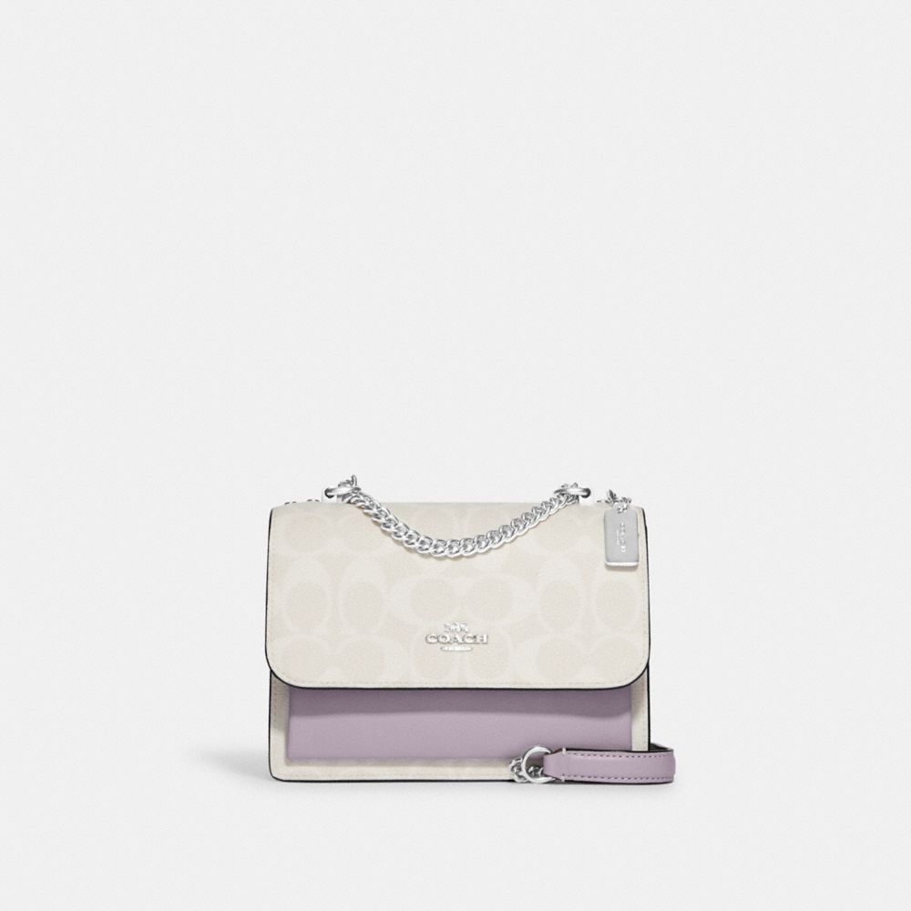 COACH C9946 Mini Klare Crossbody In Signature Canvas SILVER/CHALK/MIST