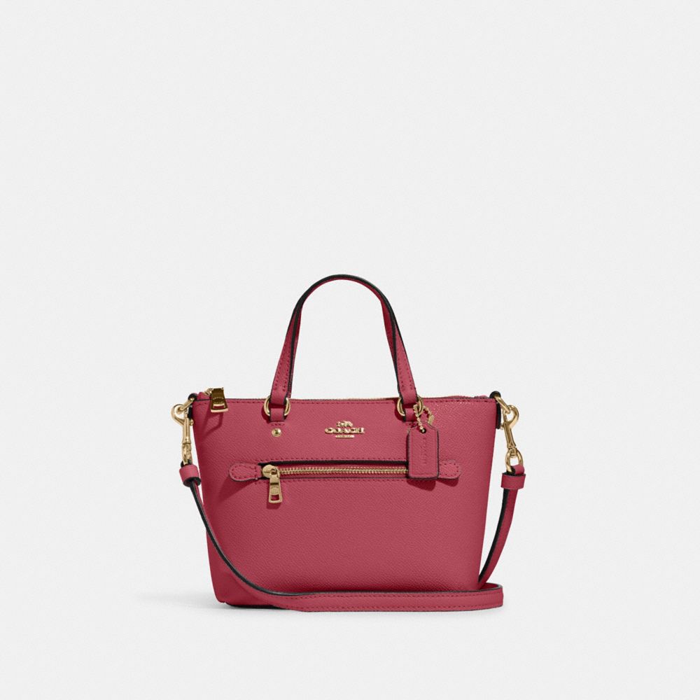 COACH C9948 Mini Gallery Crossbody Gold/Rouge