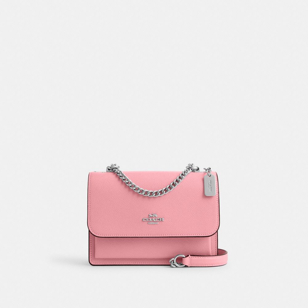 COACH C9949 Mini Klare Crossbody Silver/Flower Pink