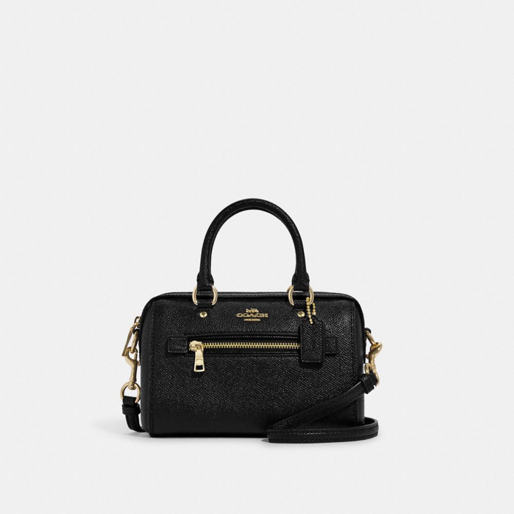 Mini Rowan Crossbody - C9950 - GOLD/BLACK