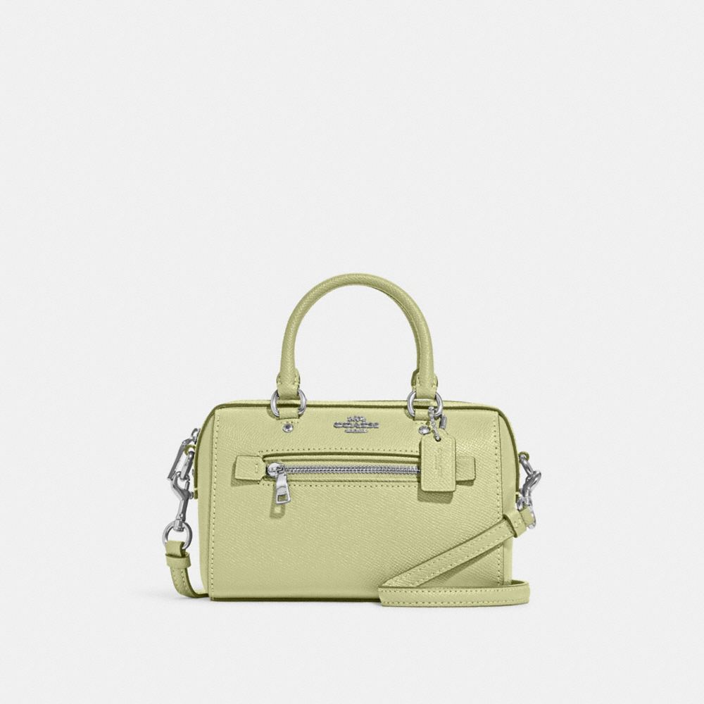 COACH C9950 Mini Rowan Crossbody SV/Pale Lime