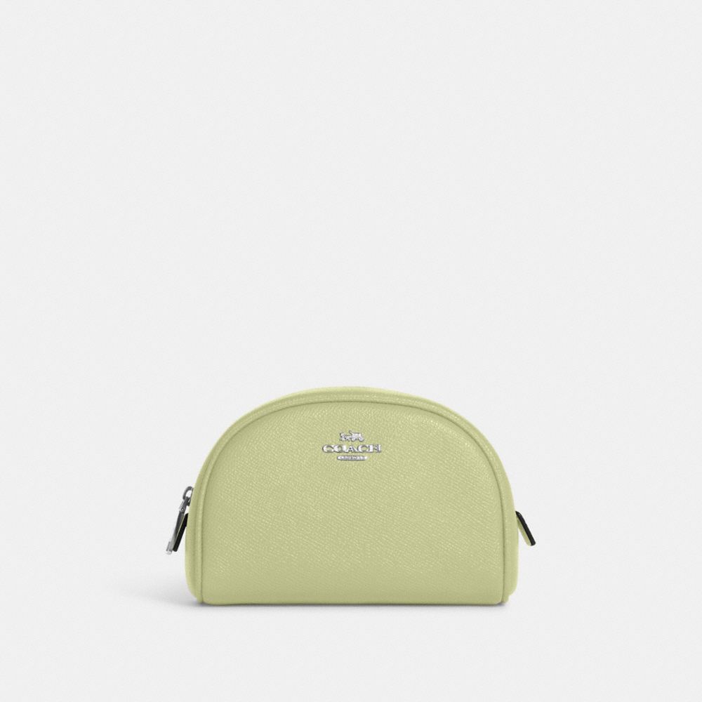 COACH C9984 Dome Cosmetic Case SV/Pale Lime