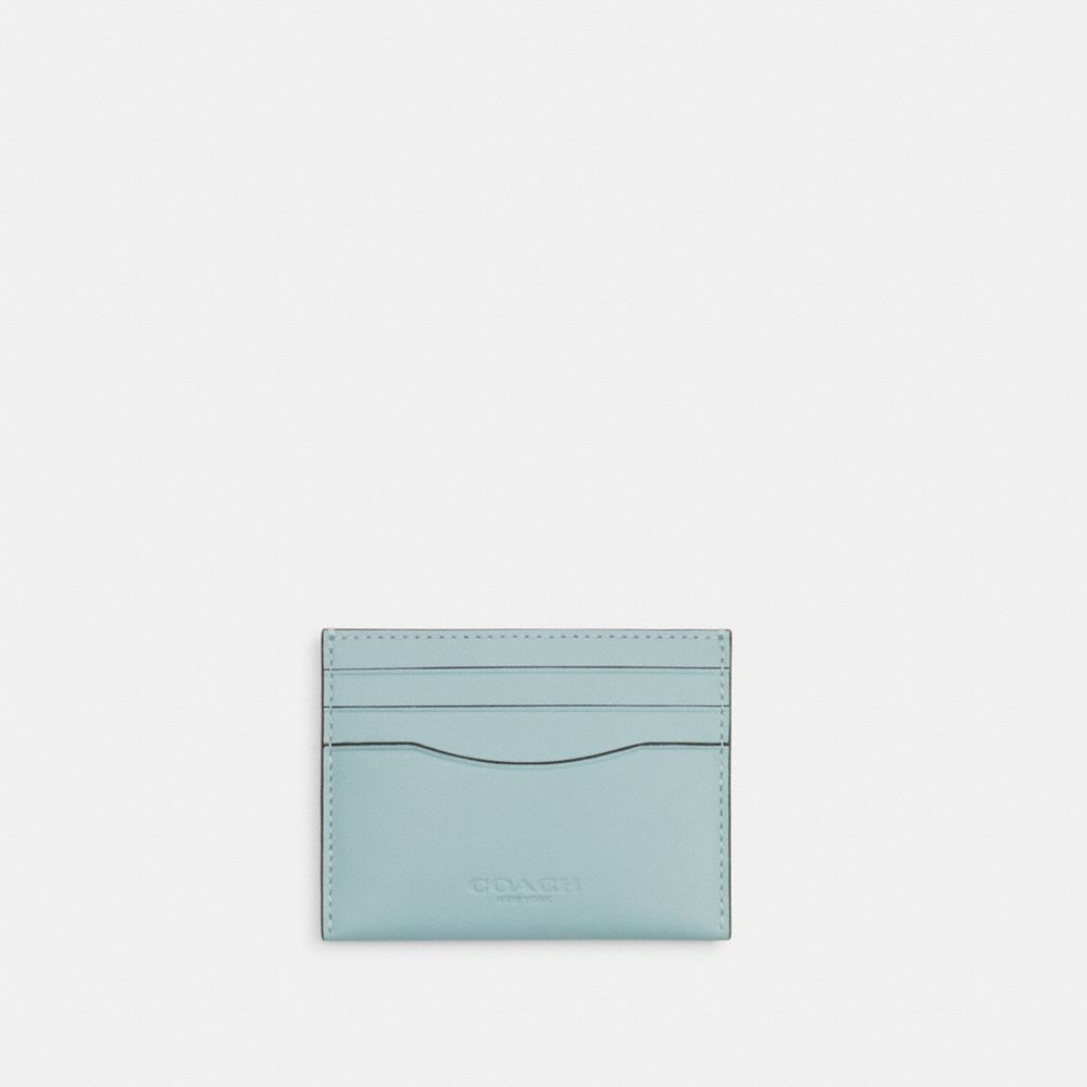COACH C9997 Slim Id Card Case LIGHT BLUE