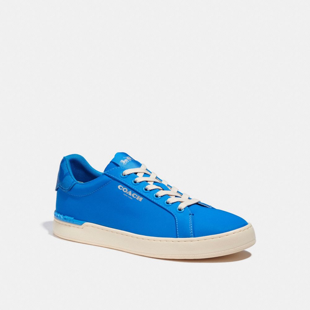 COACH Clip Low Top Sneaker - BRIGHT BLUE - CA006