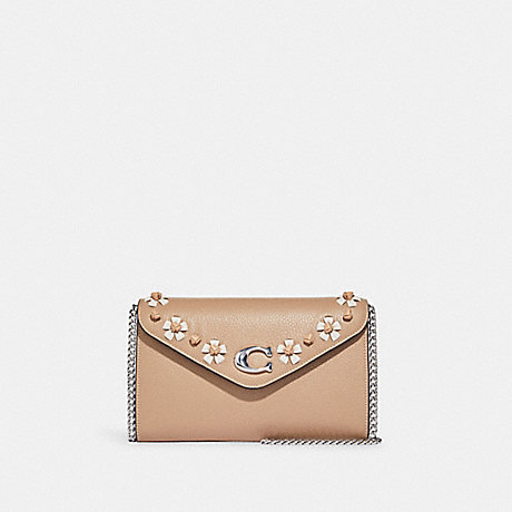 COACH Tammie Clutch Crossbody With Floral Whipstitch -  - CA026