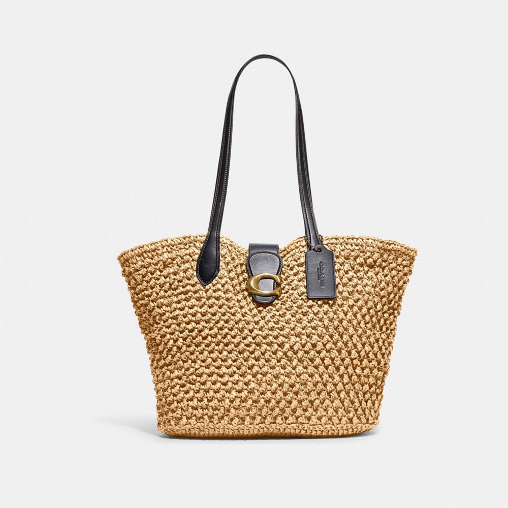 CA036 - Large Tote B4/NATURAL/BLACK