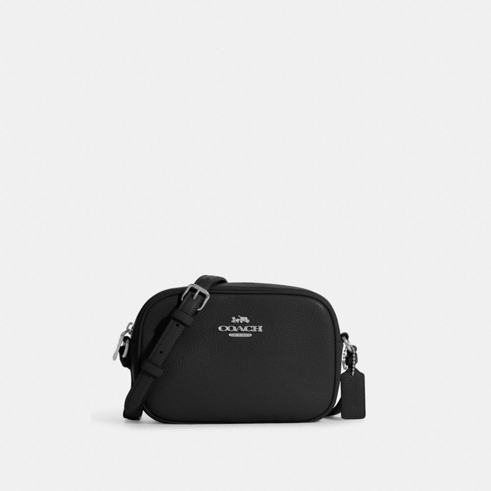 COACH Mini Jamie Camera Bag - SILVER/BLACK - CA069