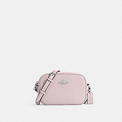 Mini Jamie Camera Bag - CA069 - Silver/Ice Pink