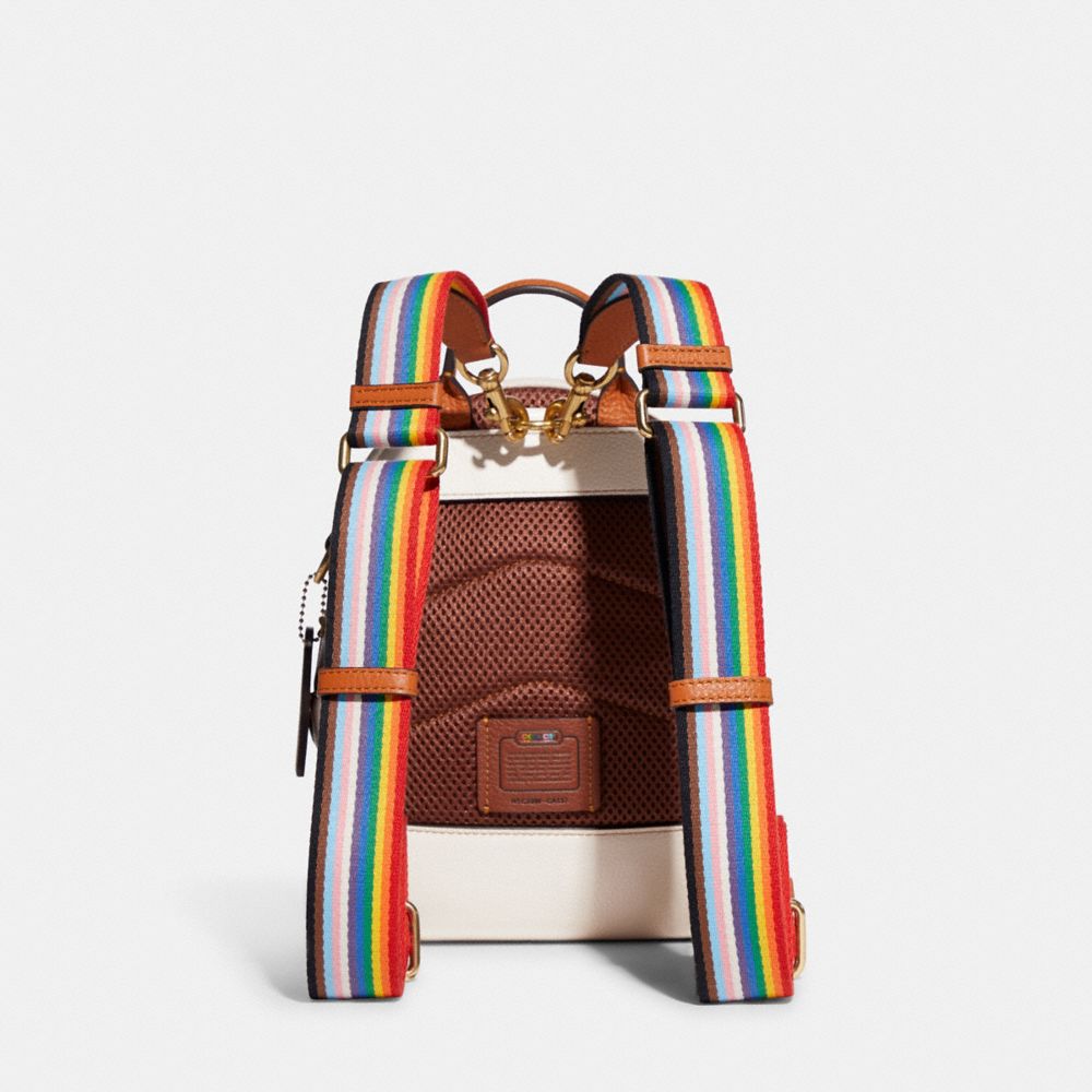 CHARTER 18 徽章裝飾後背包