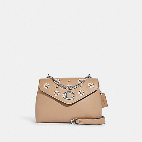 COACH Tammie Shoulder Bag With Floral Whipstitch -  - CA146