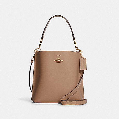COACH Mollie Bucket Bag 22 - GOLD/TAUPE - CA177