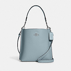 Mollie Bucket Bag 22 - CA177 - Silver/POWDER BLUE