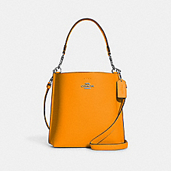 Mollie Bucket Bag 22 - CA177 - Silver/Papaya