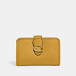 COACH CA193 Tabby Medium Wallet BRASS/YELLOW GOLD