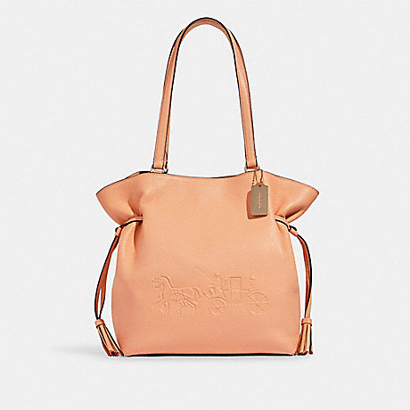 COACH CA200 Andy Tote GOLD/FADED-BLUSH