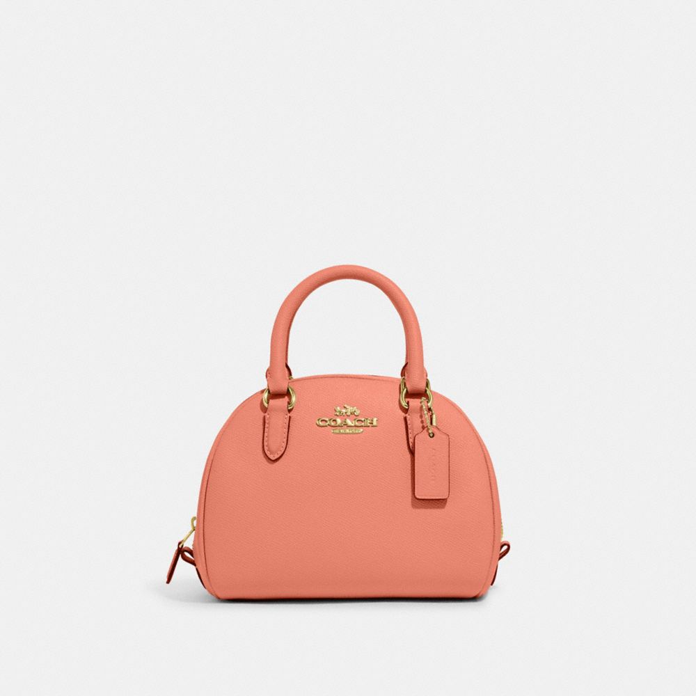 Sydney Satchel - CA202 - Gold/Light Coral