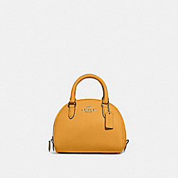 COACH CA202 Sydney Satchel GOLD/MUSTARD YELLOW