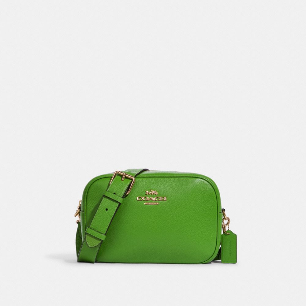 COACH CA207 Jamie Camera Bag IM/Neon Green