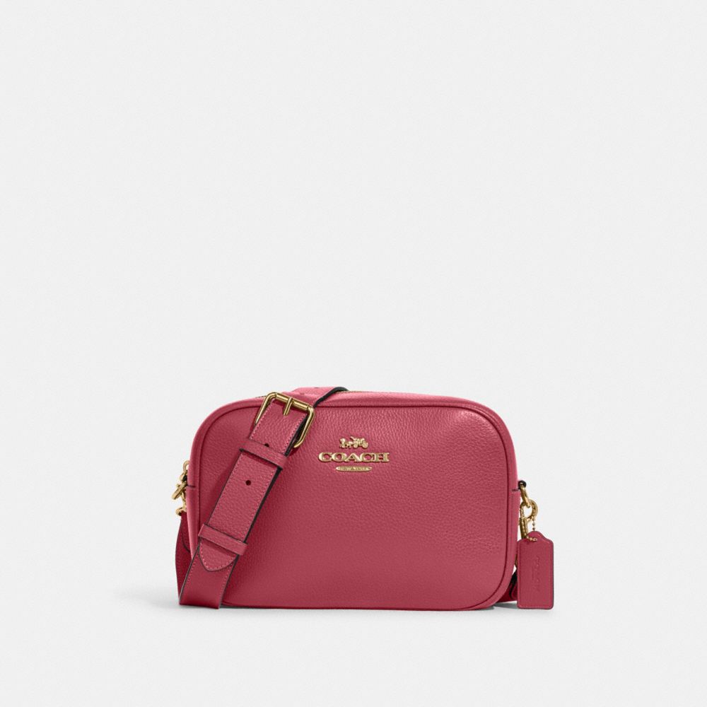 COACH CA207 Jamie Camera Bag GOLD/ROUGE