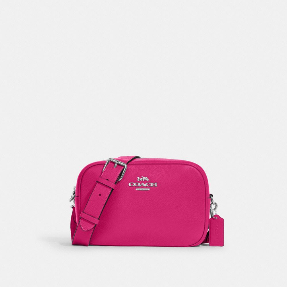 Jamie Camera Bag - CA207 - Silver/Cerise