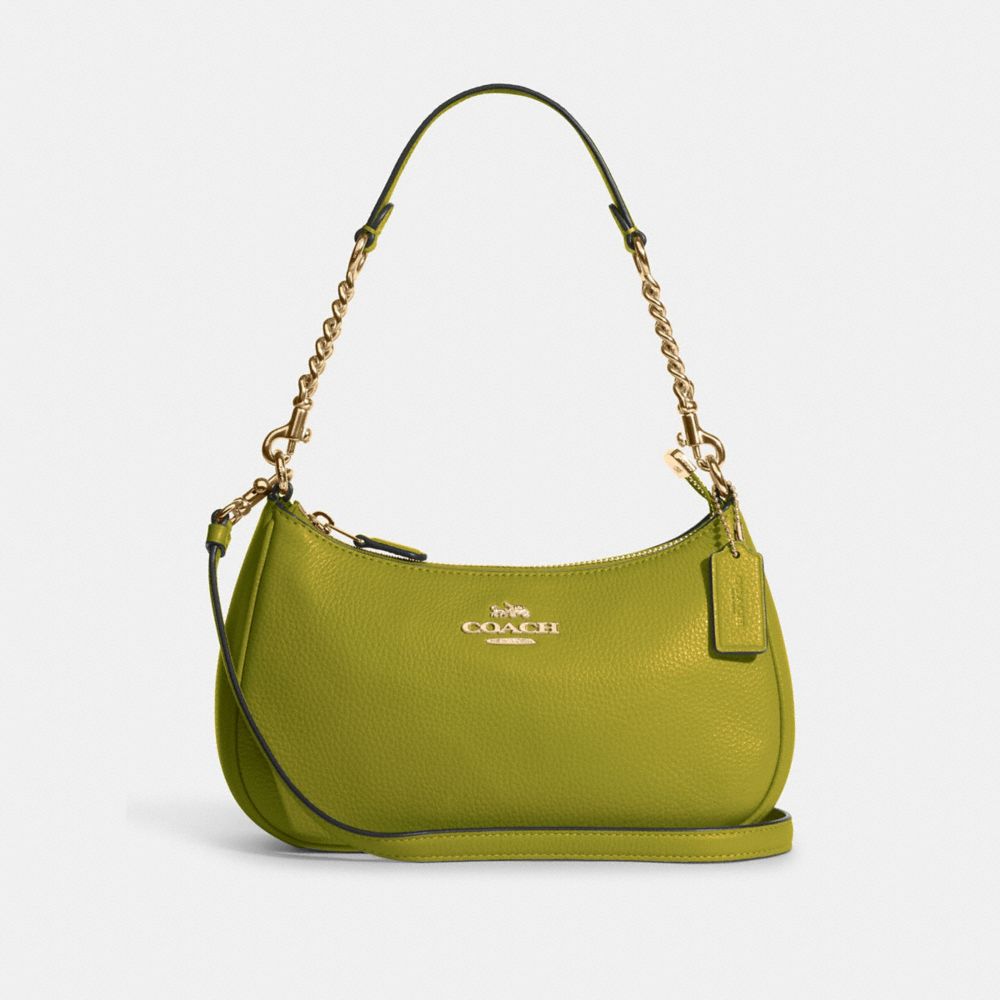 COACH CA209 Teri Shoulder Bag IM/CHARTREUSE