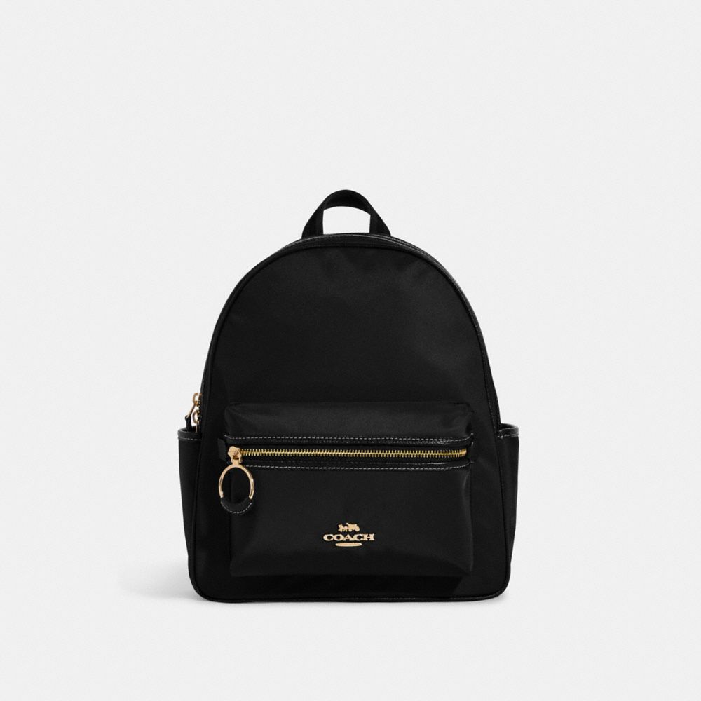 COACH CA210 Ellis Backpack GOLD/BLACK MULTI