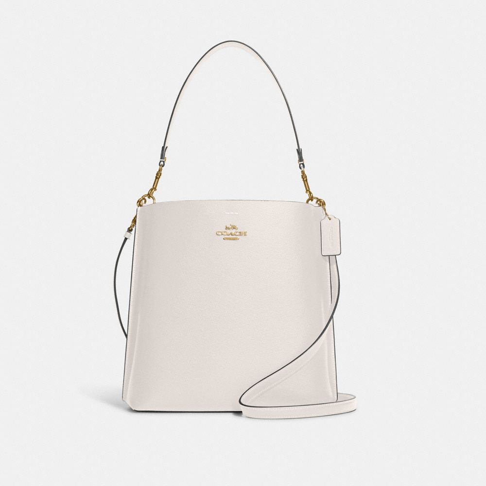 Mollie Bucket Bag - CA214 - GOLD/CHALK