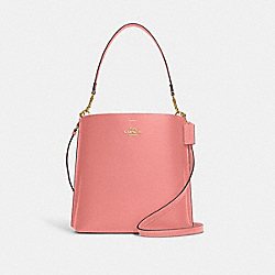 COACH CA214 Mollie Bucket Bag GOLD/CANDY PINK