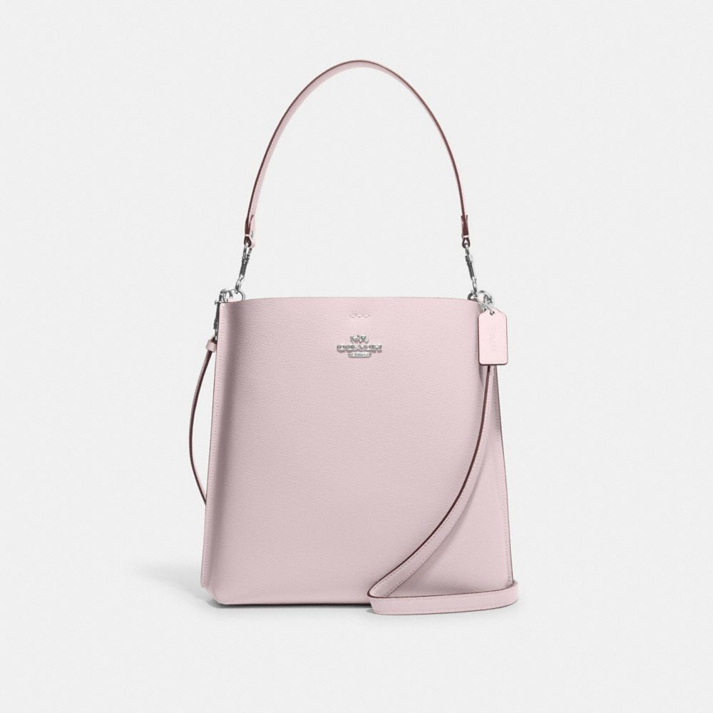 Mollie Bucket Bag - CA214 - Silver/Ice Pink