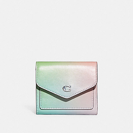COACH CA261 Wyn Small Wallet With Ombre LH/Pale-Pistachio-Multi