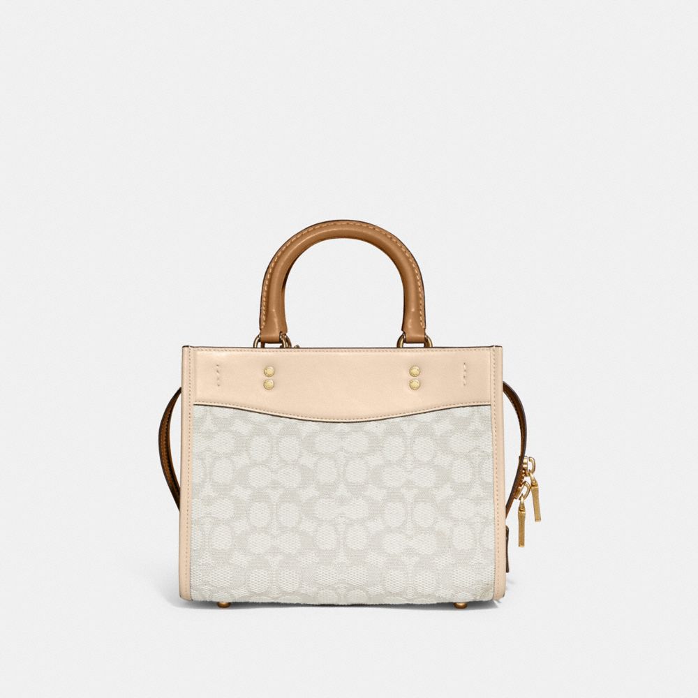 COACH Official Site Official page | ROGUE 25 IN SIGNATURE TEXTILE JACQUARD