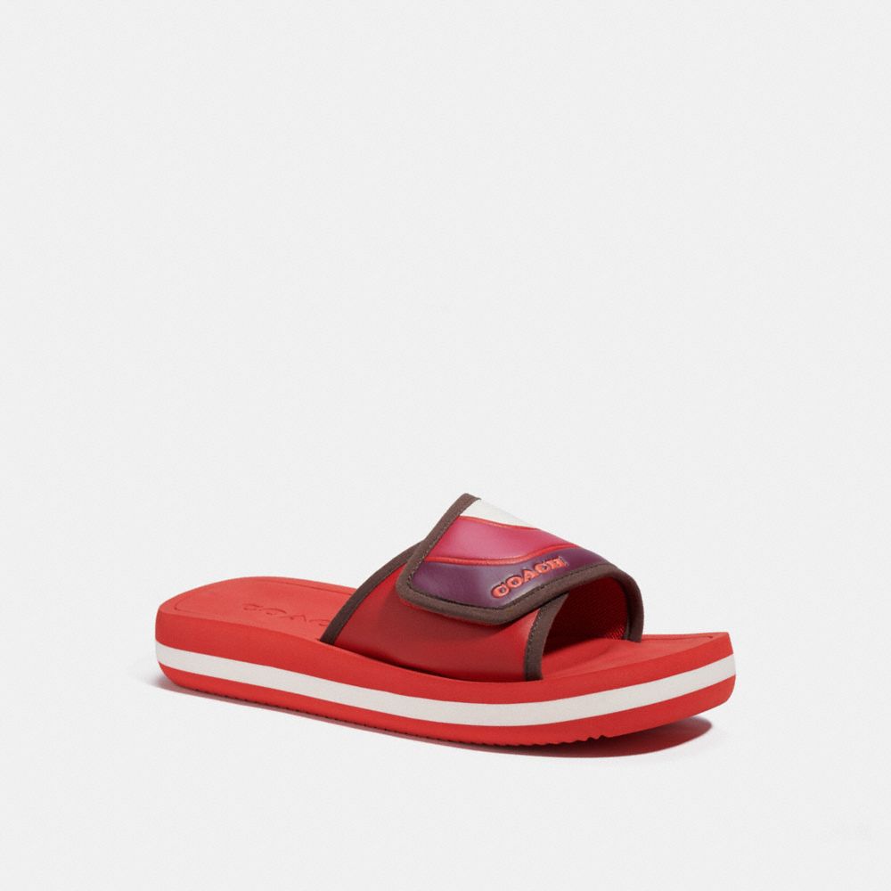 COACH CA326 Sport Slide SPORT RED