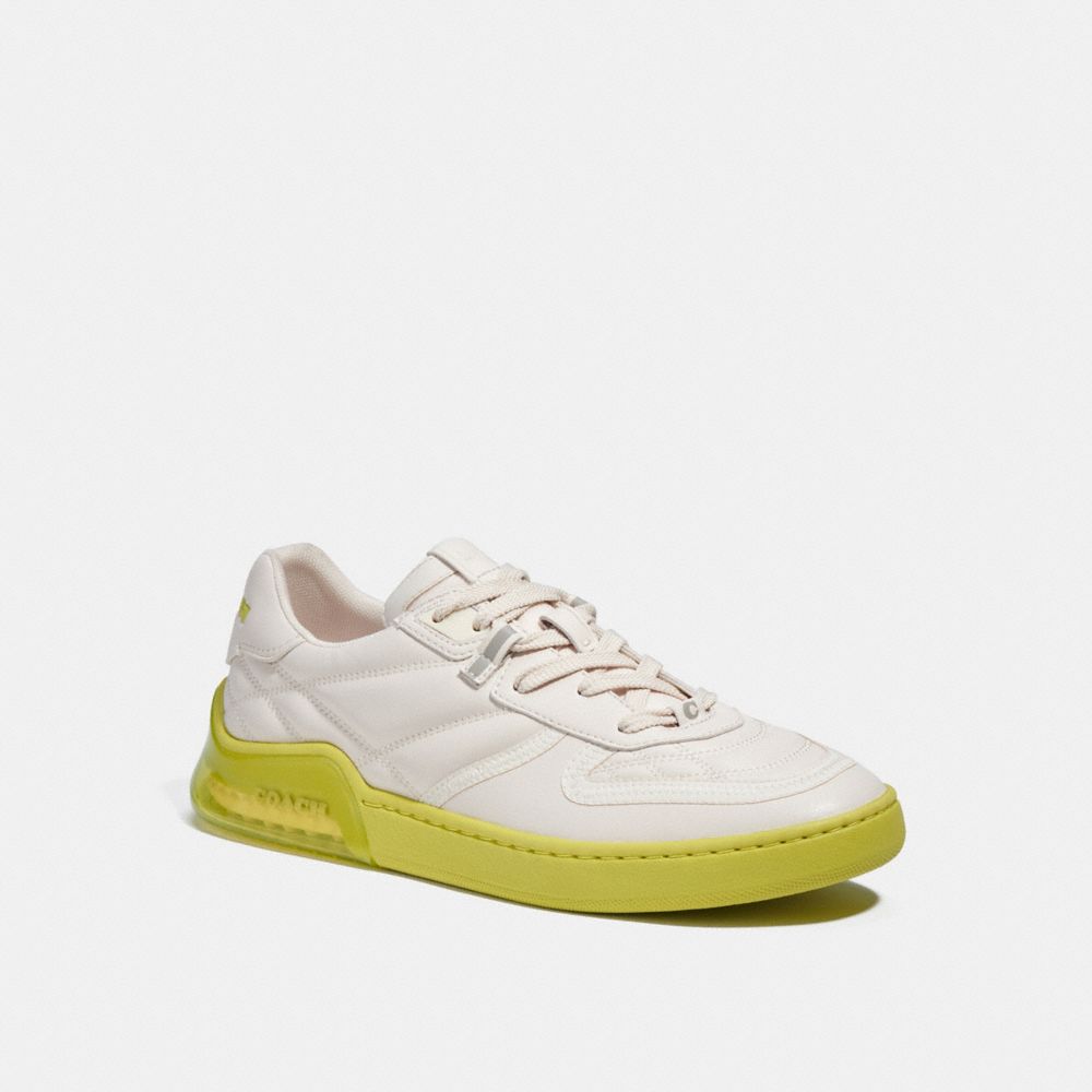 COACH CA360 Citysole Court Sneaker Chalk/Keylime