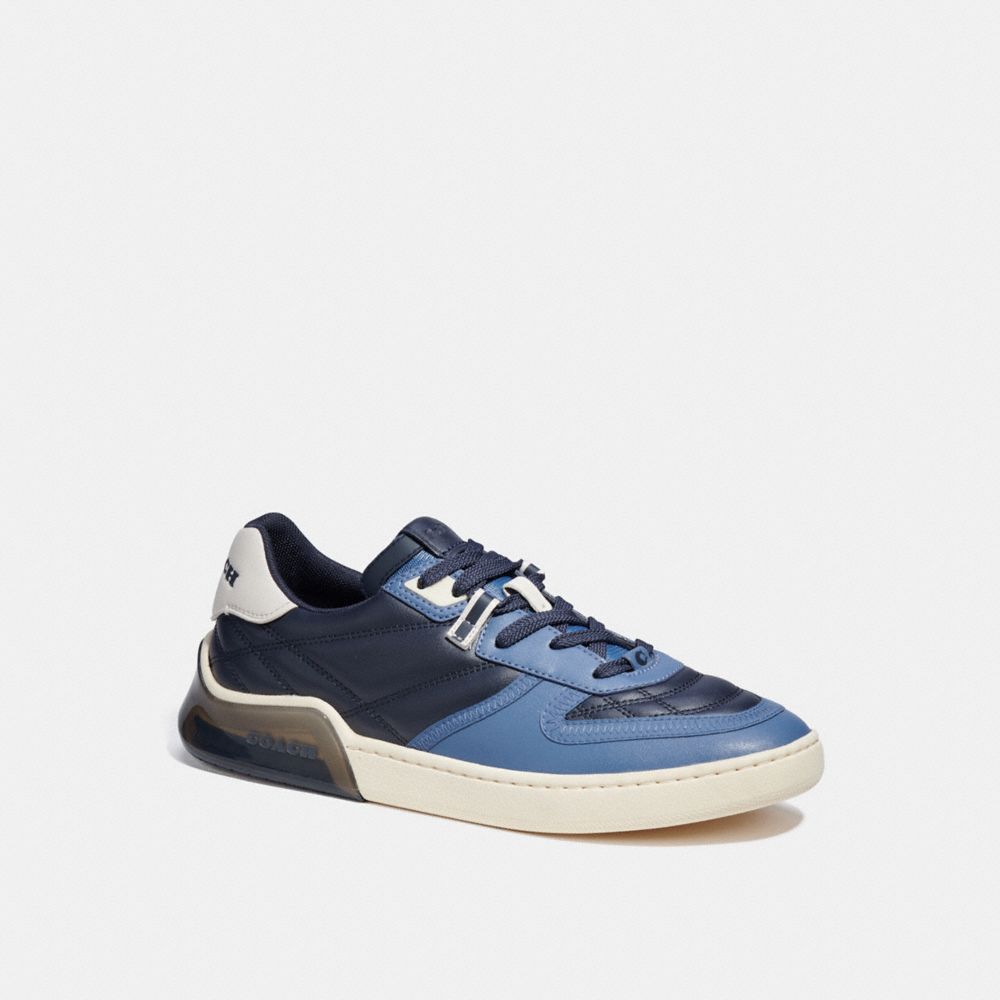 COACH CA360 Citysole Court Sneaker Midnight Navy/Washed Chambray