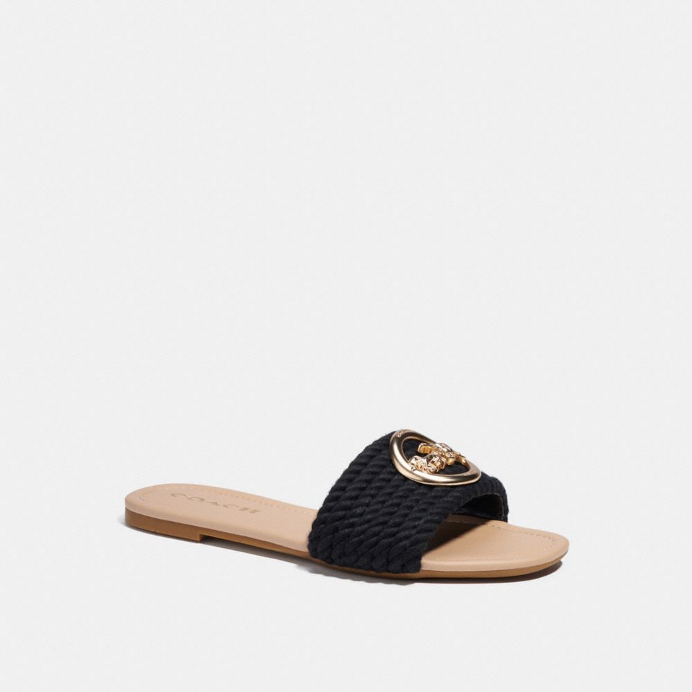 COACH CA364 - Jolie Sandal BLACK