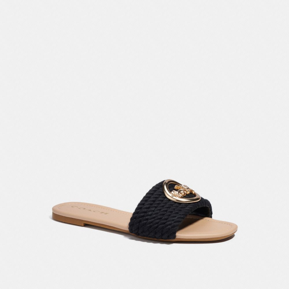 Jolie Sandal - BLACK - COACH CA364