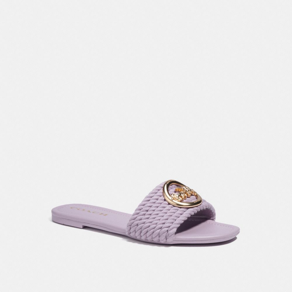 COACH CA364 Jolie Sandal SOFT LILAC