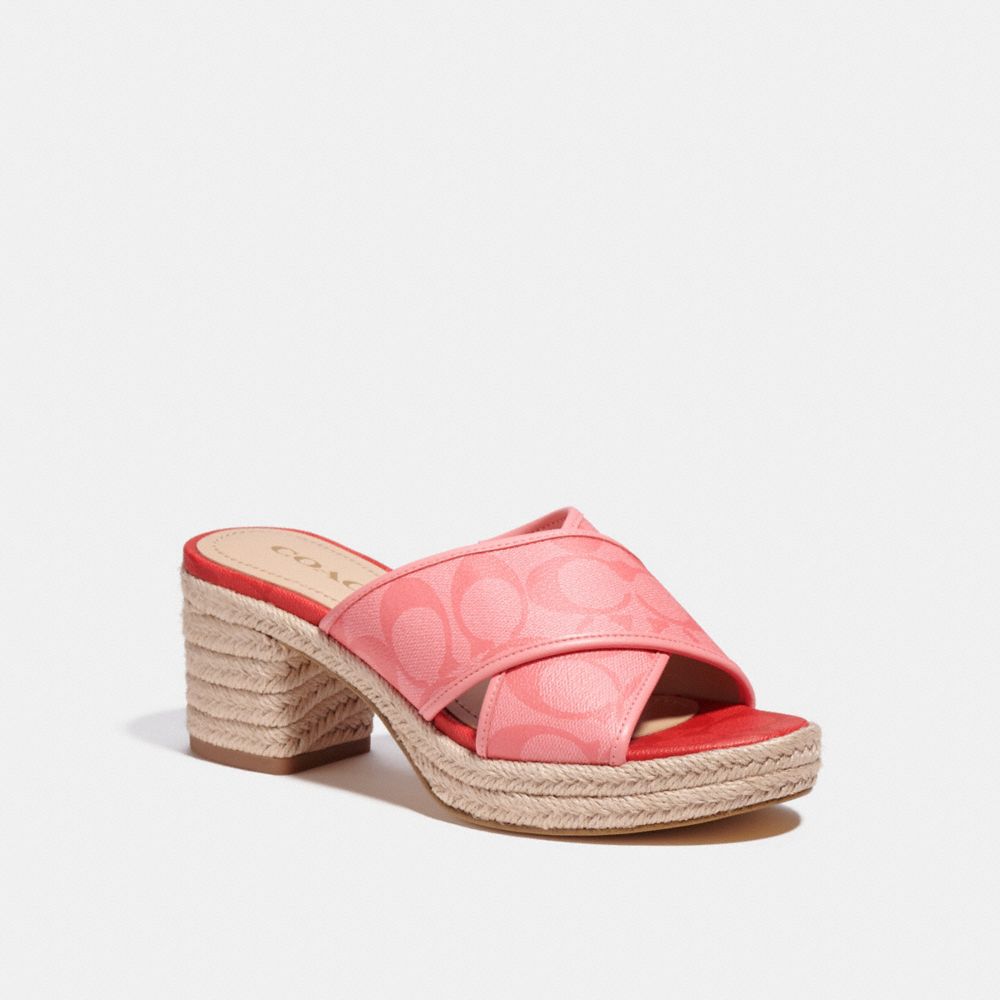 Sloan Espadrille - CA366 - PINK LEMONADE/ POP RED