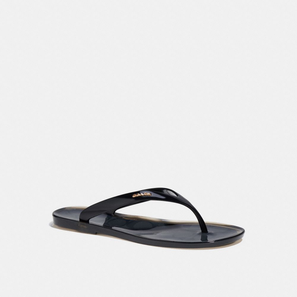 COACH CA368 Nisa Sandal BLACK