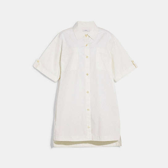 CA380 - Shirt Dress Cream