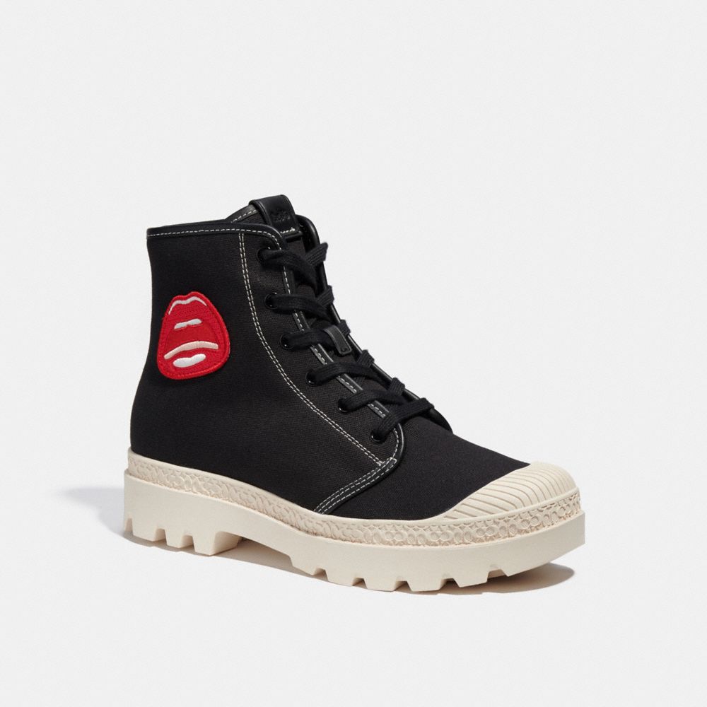 CA432 - Coach X Tom Wesselmann Trooper Mid Top Boot Black