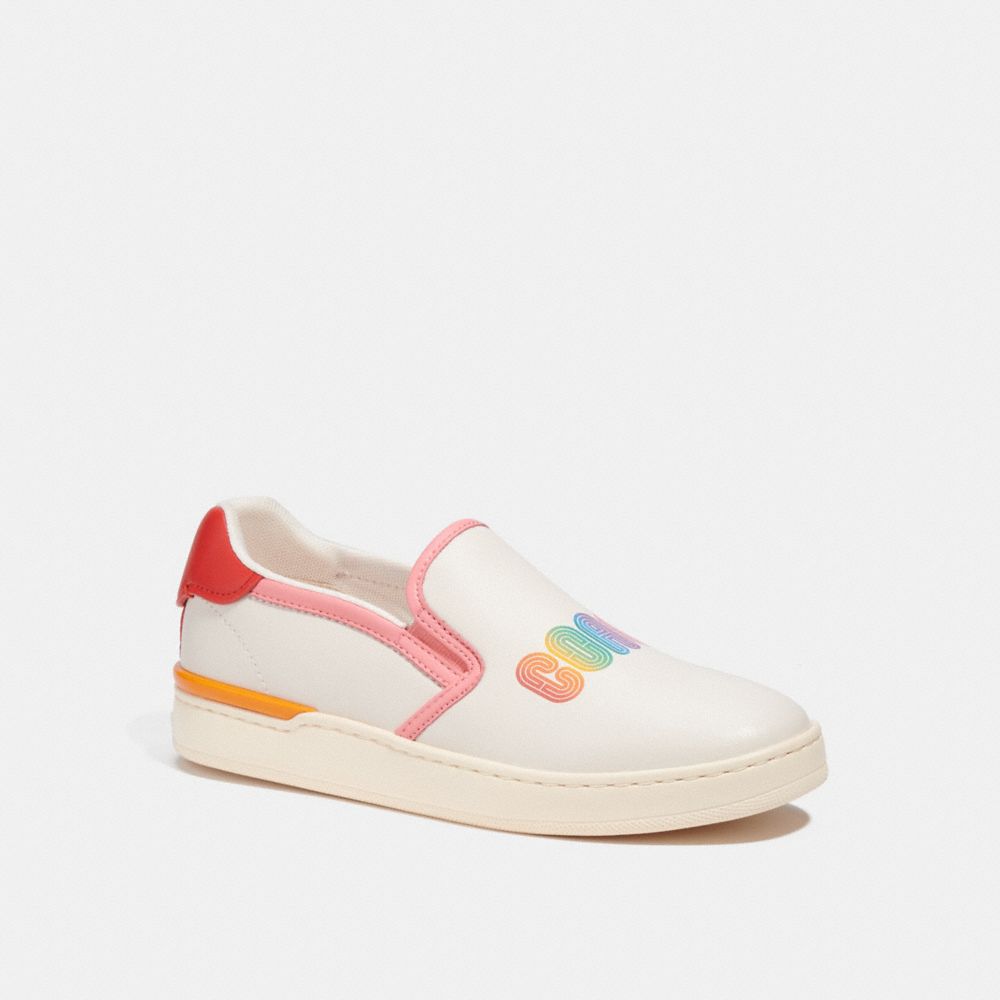 Wells Slip On Sneaker - CHALK MULTI - COACH CA452