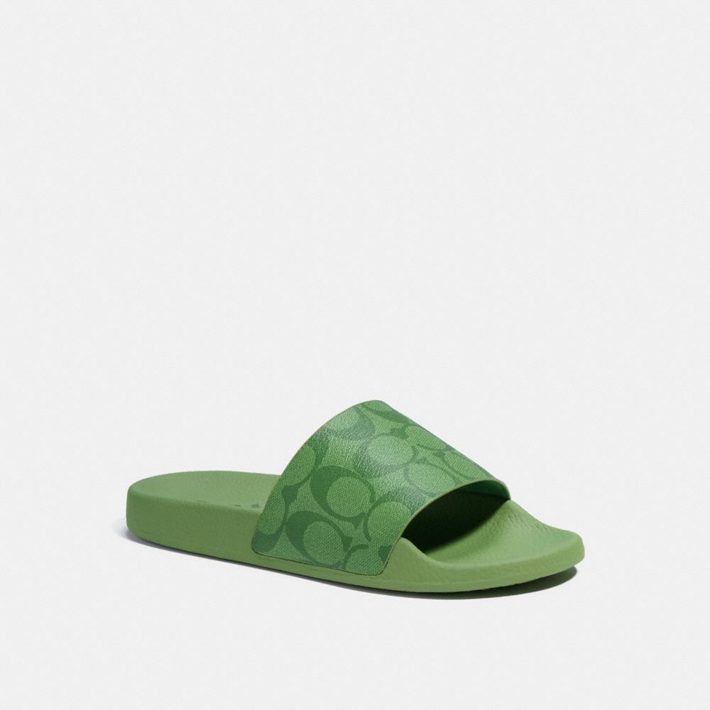 Uli Sport Slide - CA456 - Neon Green