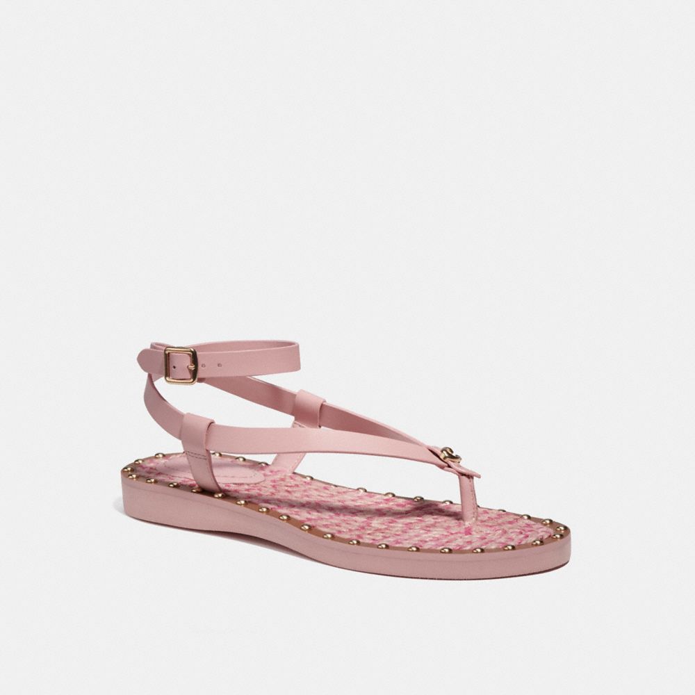 COACH CA462 Gracey Sandal CARNATION